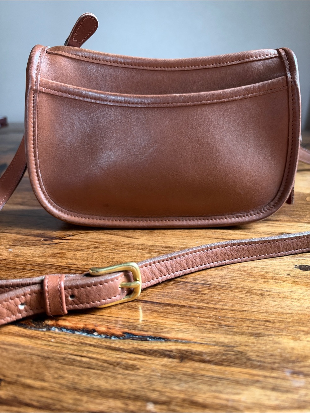 Coach Vintage Wendie Crossbody Bag 9031 in Saddle Excellent Condition - Picture 2 of 12